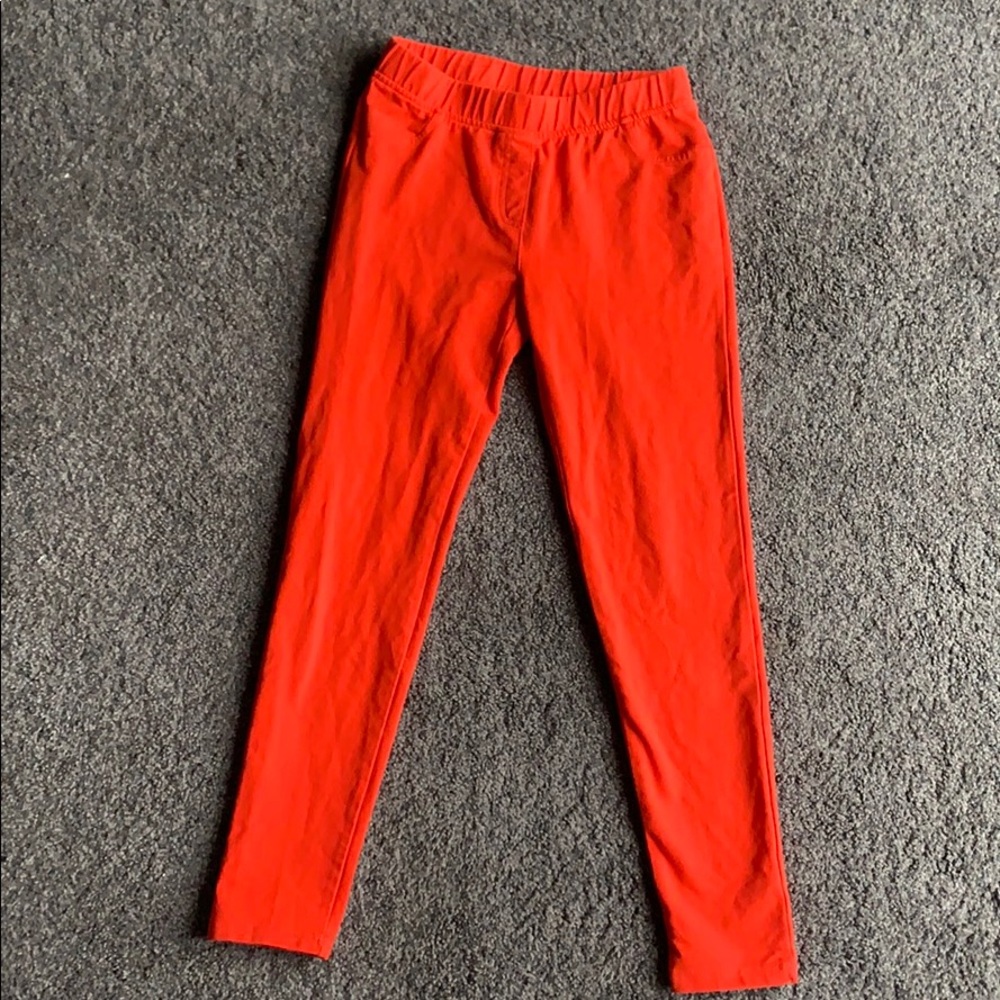 Hannah Anderson play jeggings orange/red size 140